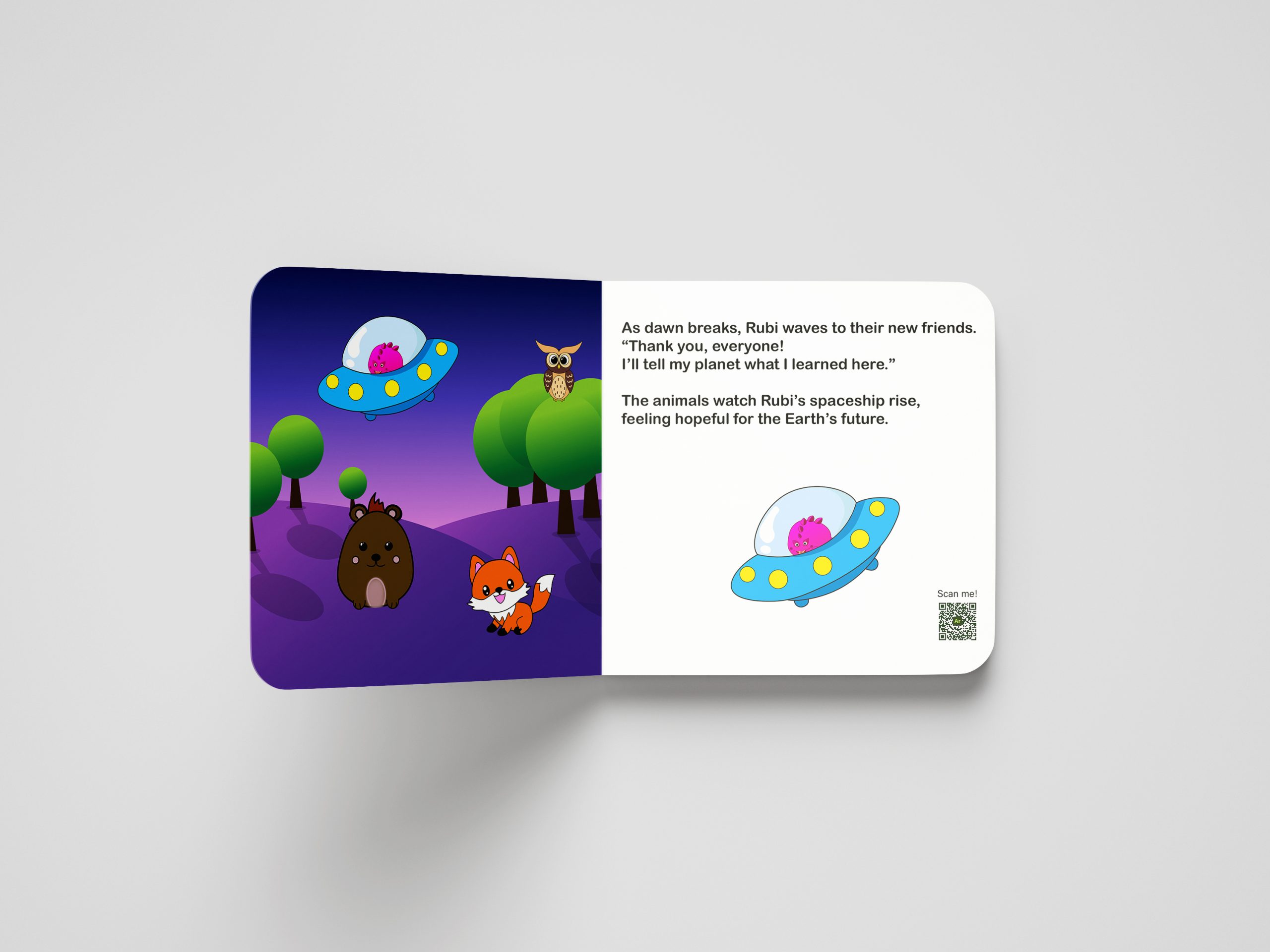 Figure 8: Mock-up of the sixth story spread.